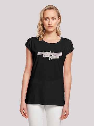 T-shirt 'Wonder Woman' F4NT4STIC en noir : devant