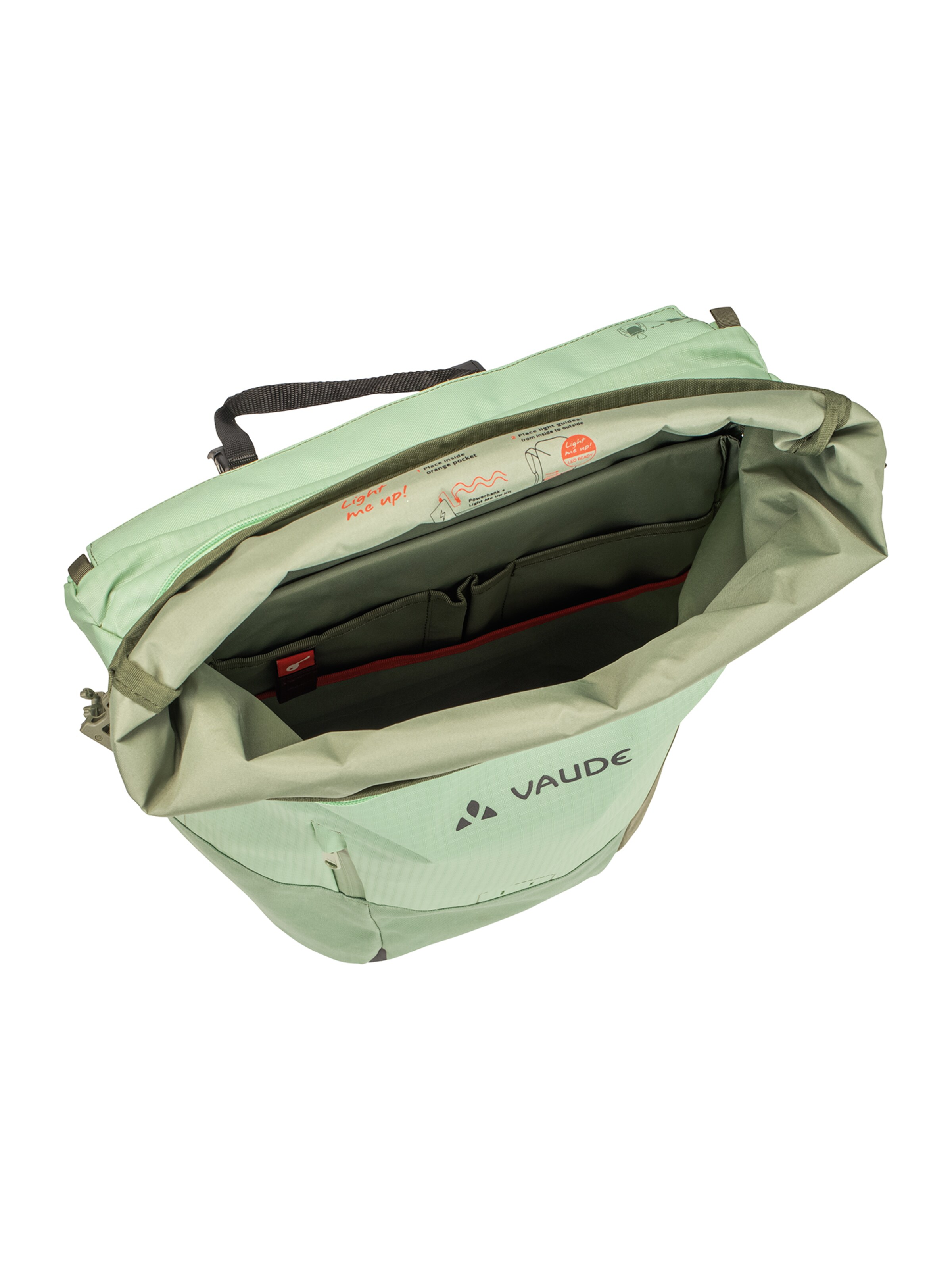 VAUDE Sports backpack 'CityGo Bike 23 II' in Green