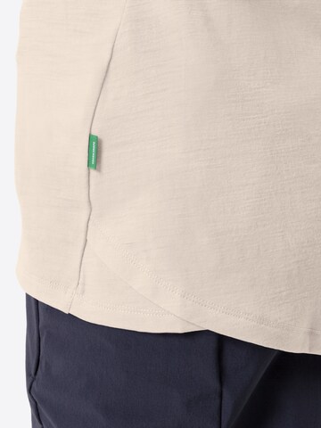 VAUDE Functioneel shirt 'Yaras' in Beige