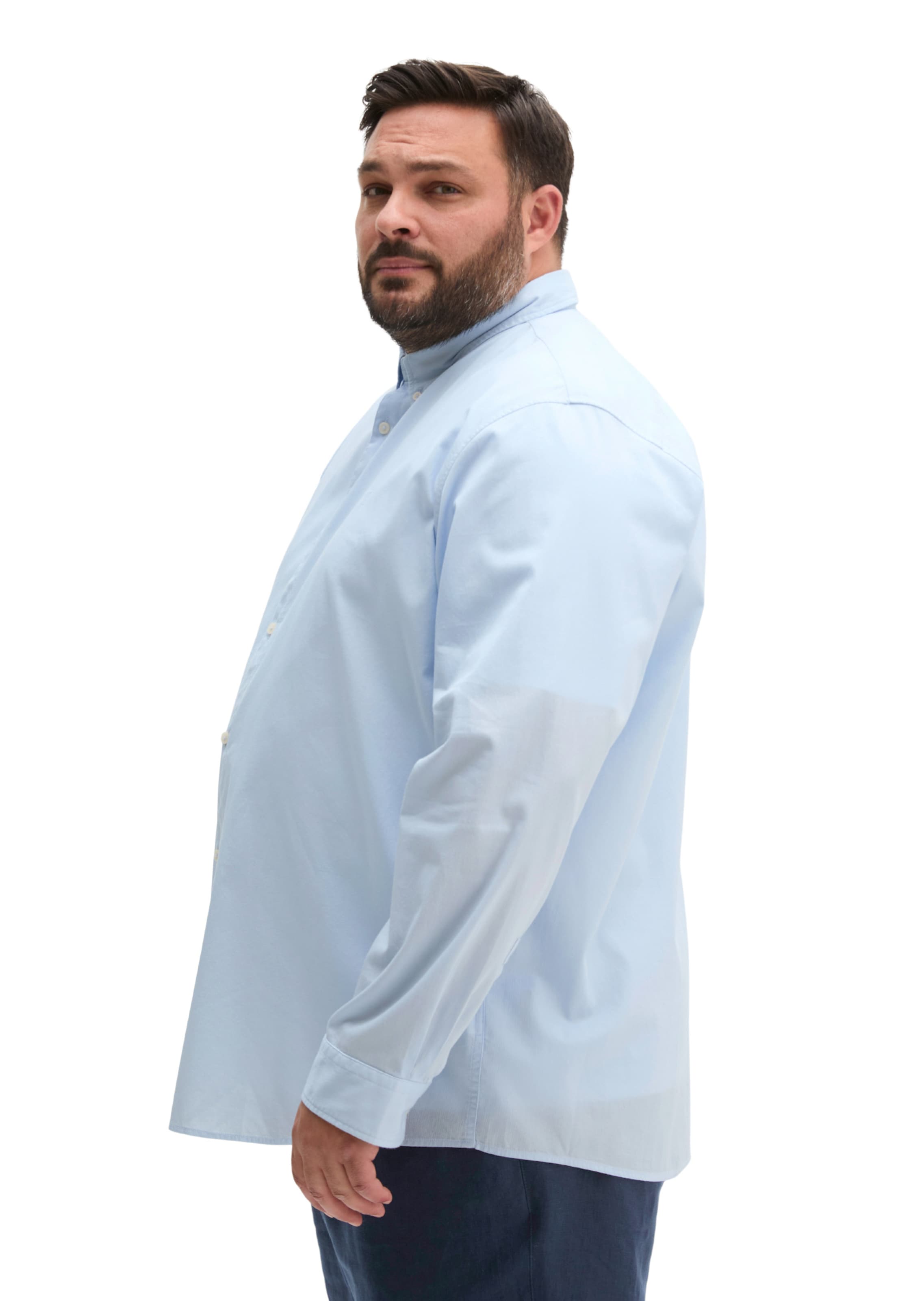 Marc O'Polo Regular fit Button Up Shirt in Blue