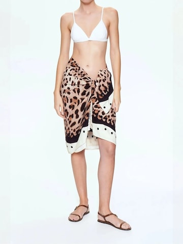 MixRay Strandkleid 'Vertuschungen'‌‌‌‌‌‌‌‌‌‌ in Braun