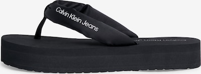 Calvin Klein Jeans Sandale in schwarz / weiß, Produktansicht