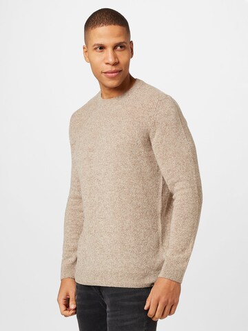 BRAX Sweater 'Jay' in Beige: front