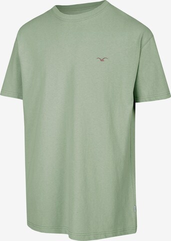 Cleptomanicx T-Shirt 'Ligull Boxy 2' in Grün