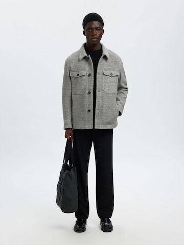 SELECTED Shirt 'SLHMitch' in Grijs