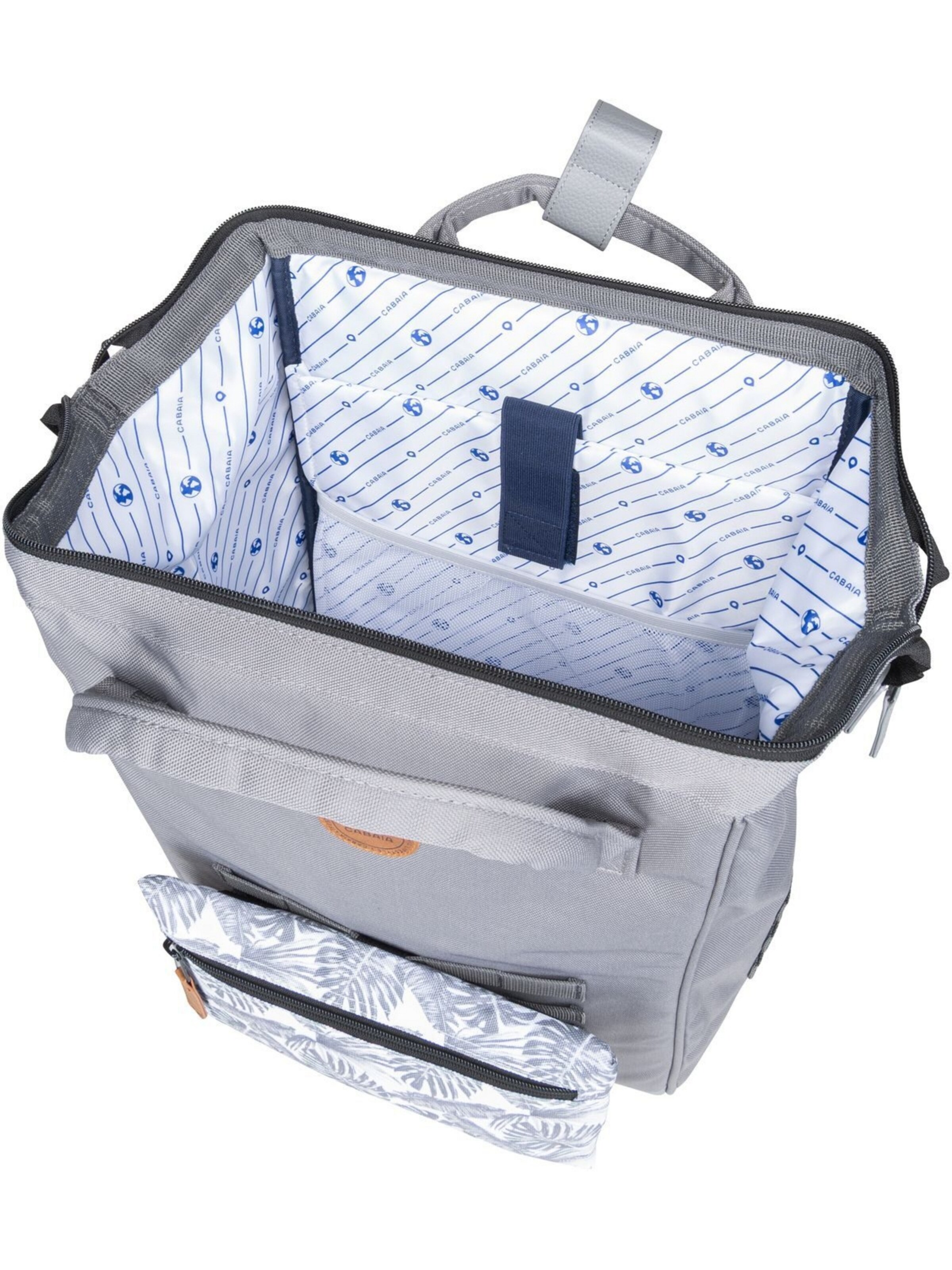 Cabaia Rucksack 'Adventurer' in Grau