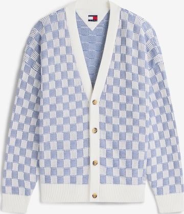 Tommy Jeans Neuletakki värissä sininen: etupuoli