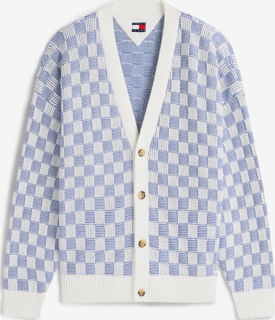 Tommy Jeans Kardigan - enciánová modrá / bílá, Produkt