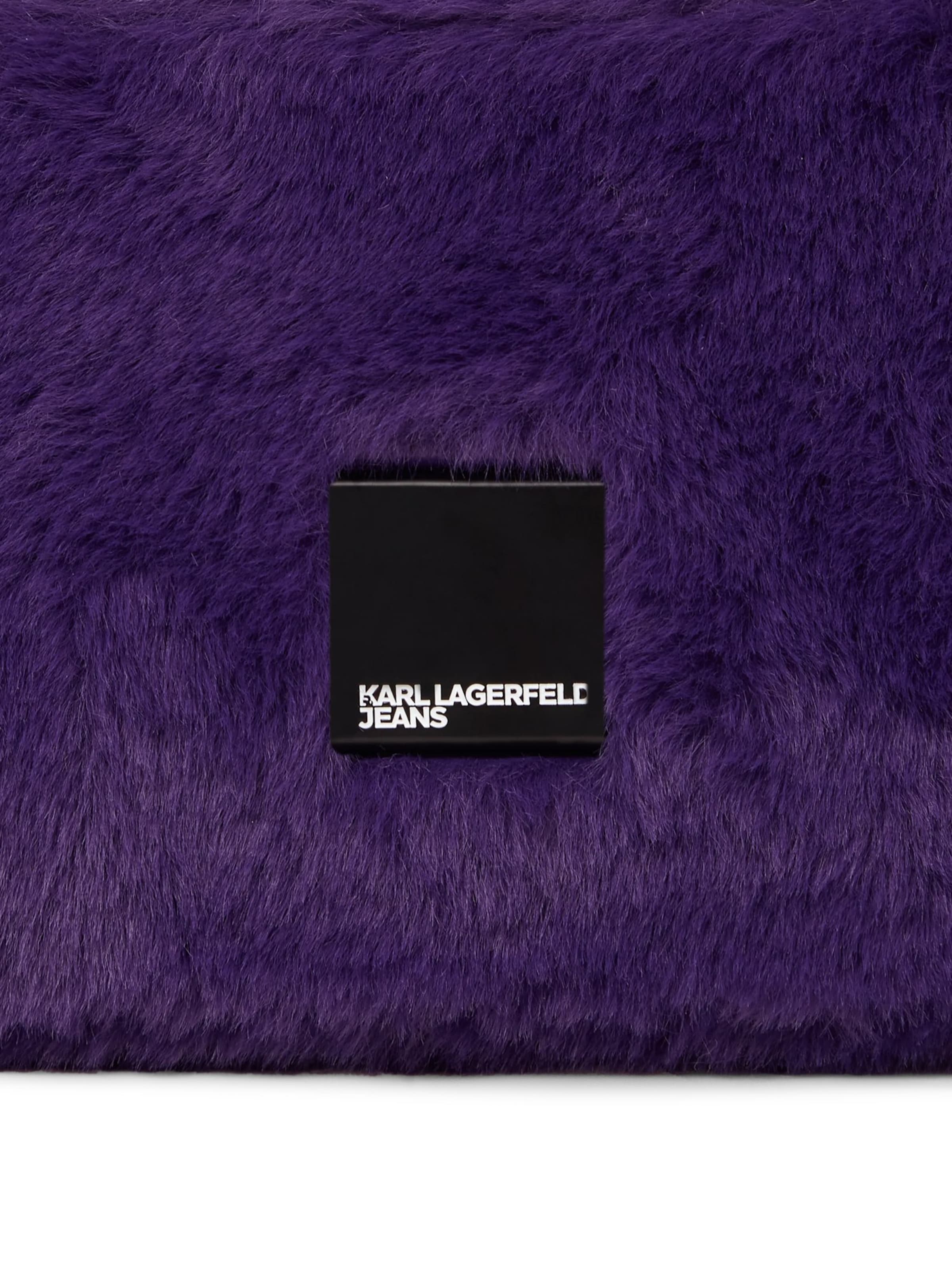 KARL LAGERFELD JEANS - Bolso de hombro en lila
