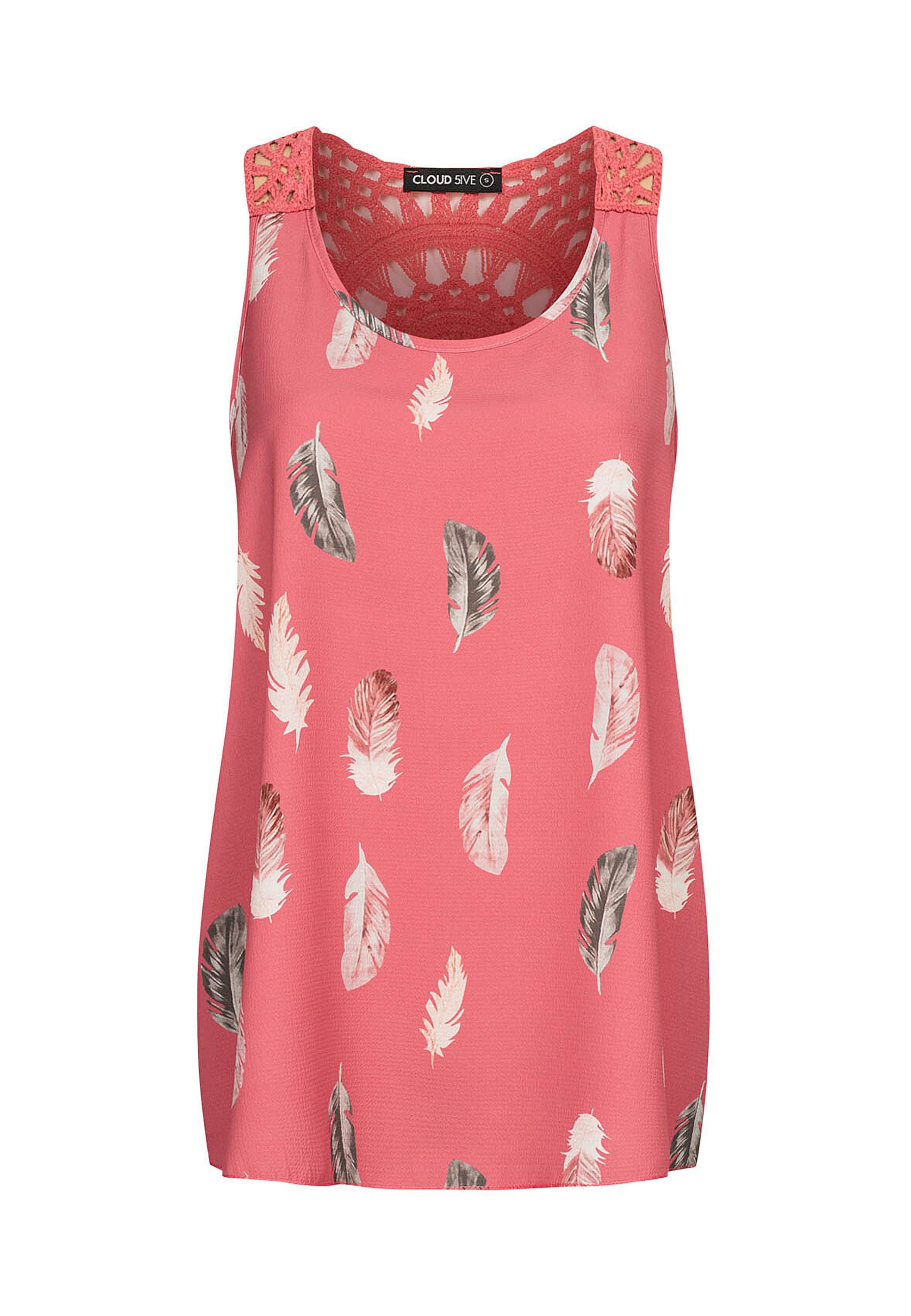 Cloud5ive Top in Pink: Vorderseite