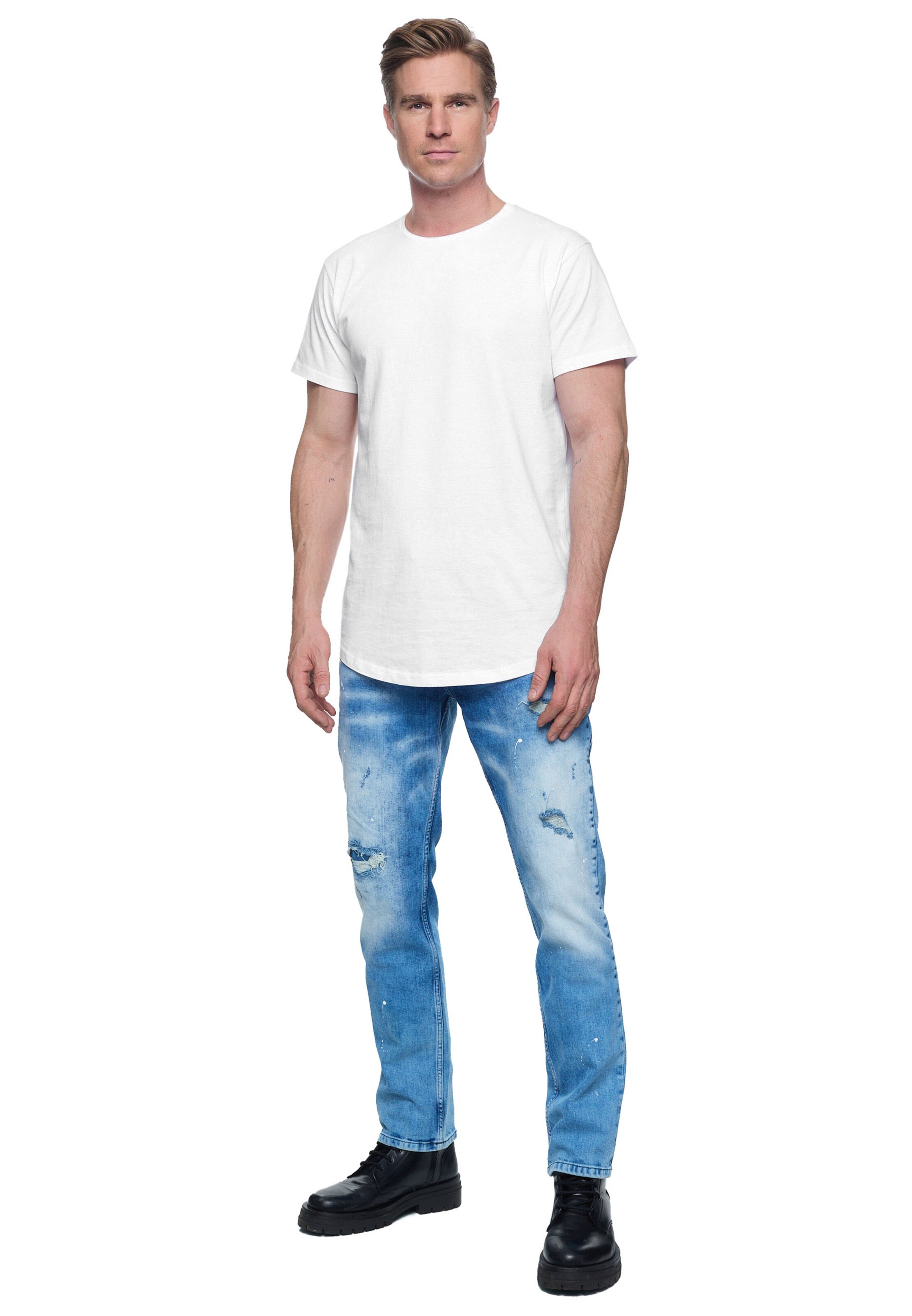 Rusty Neal Slim fit Jeans 'YOKOTE' in Blue