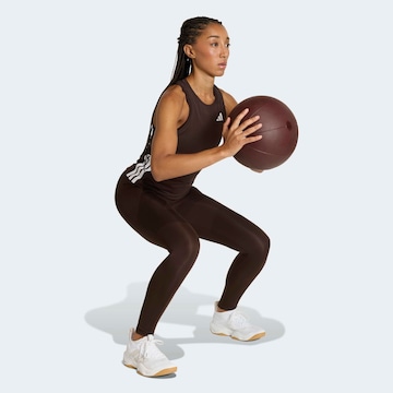 ADIDAS PERFORMANCE Sporttop in Braun