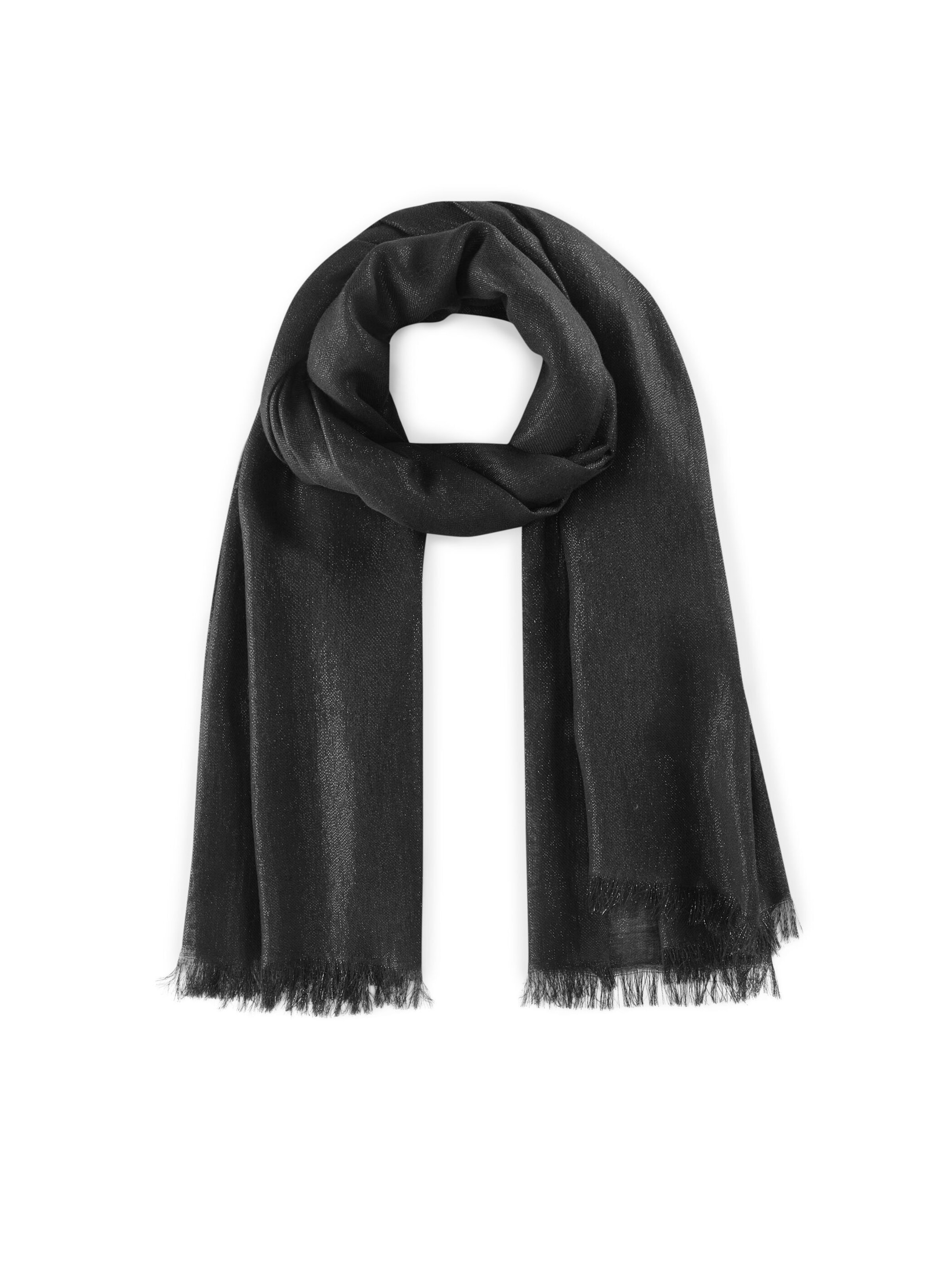 CODELLO Sjaal in Zwart: voorkant