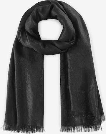 Écharpe CODELLO en noir : devant