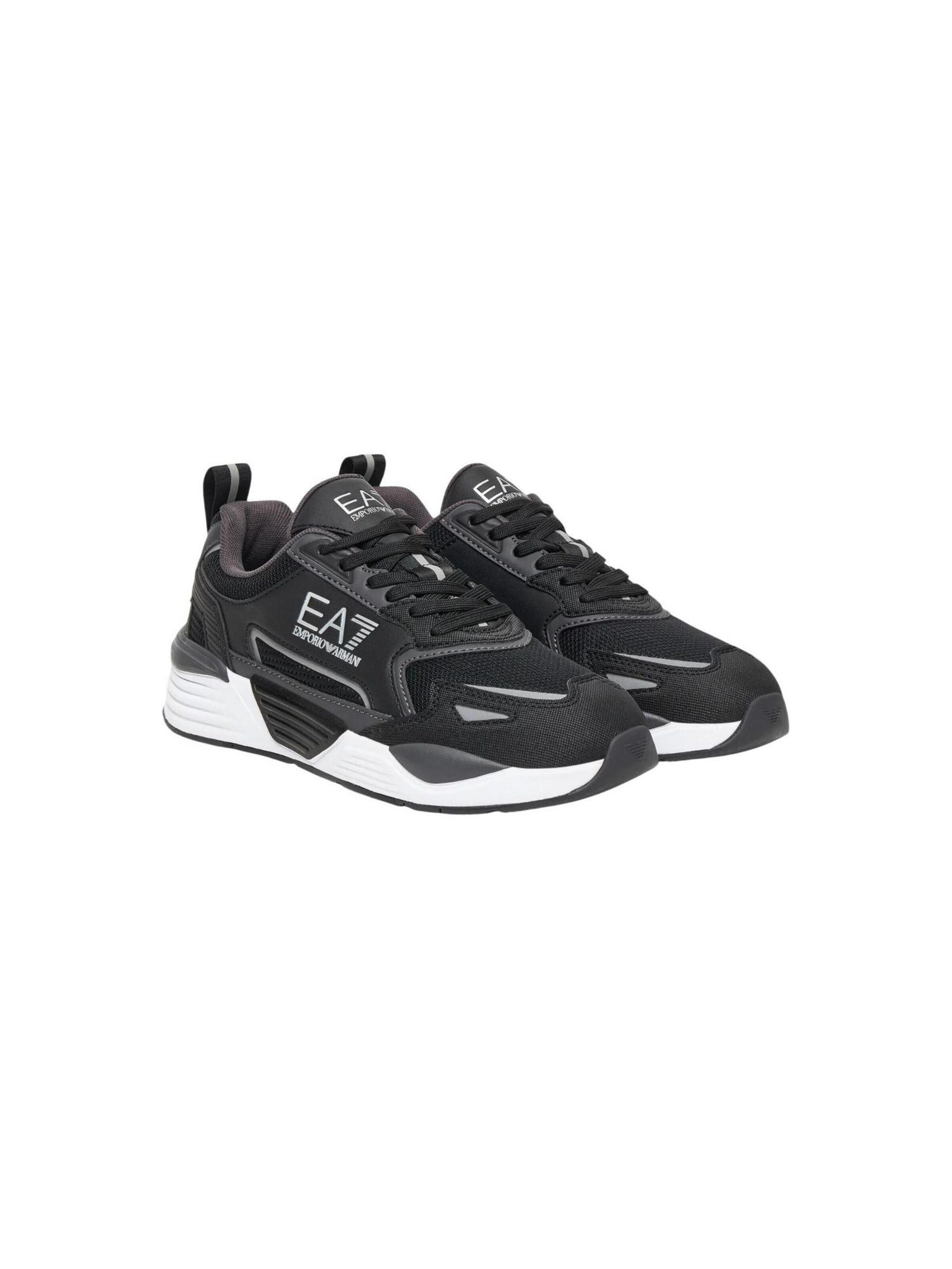 EA7 Emporio Armani Sneakers laag 'UNISEX 7X000308 AF18447' in Zwart