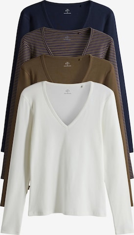 T-shirt The Set en mélange de couleurs : devant