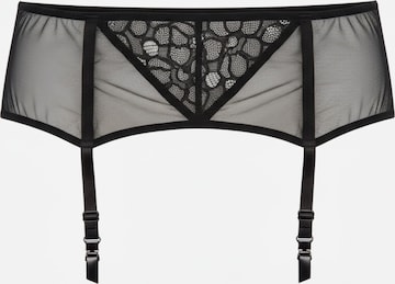 Porte-jarretelles 'Flirt Garter Belt' Biggi Big en noir : devant