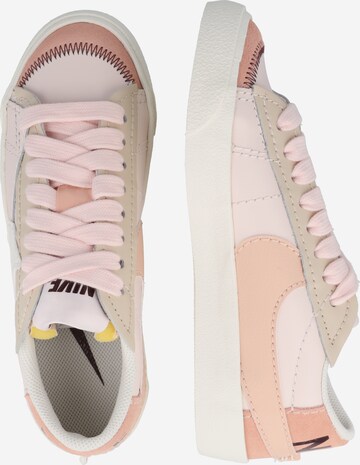 Nike Sportswear Platform trainers 'BLAZER 77 JUMBO' in Pink