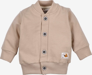 NINI Sweat jacket 'Hund' in Beige: front