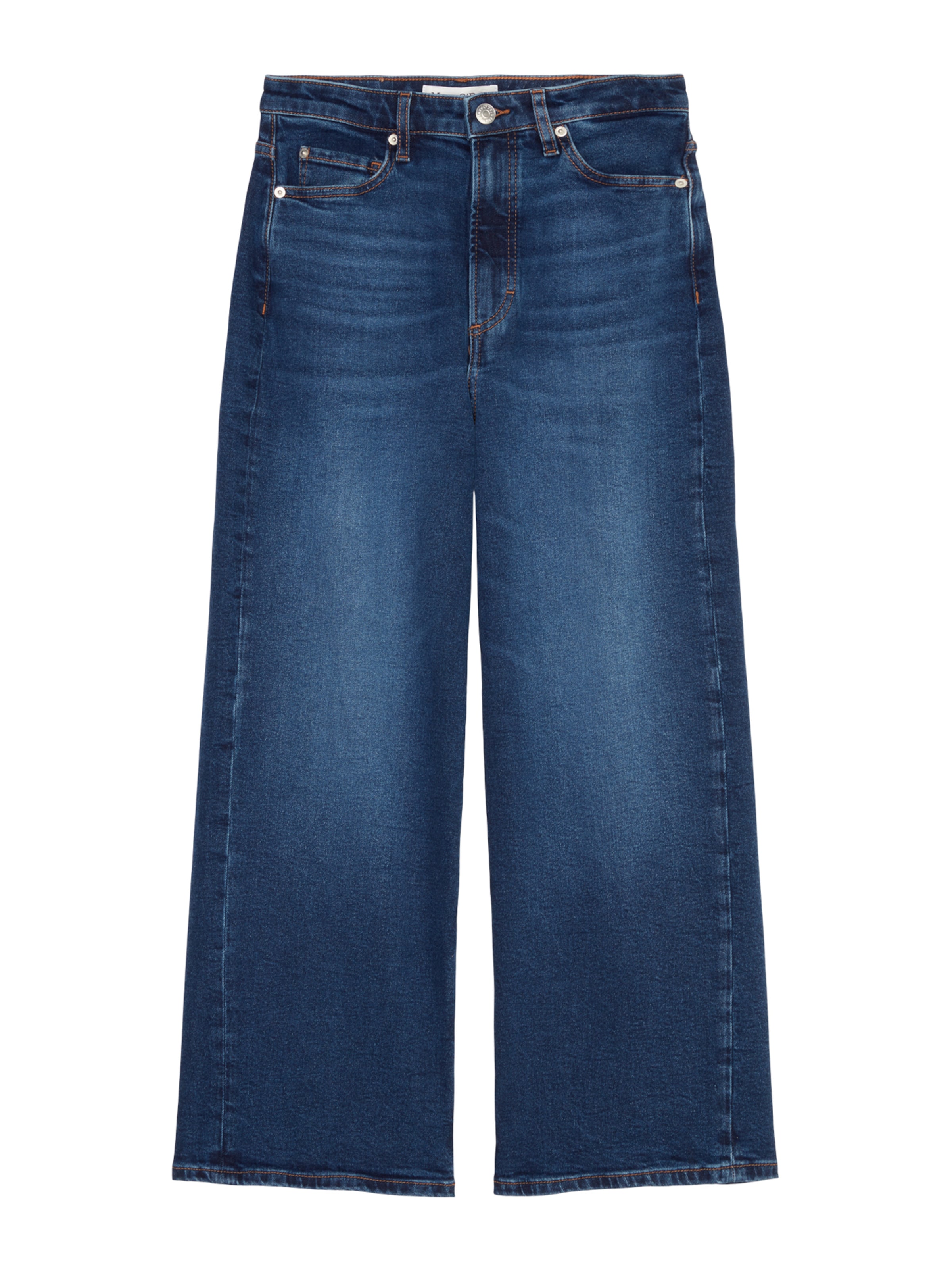 Wide leg Jeans 'Tolva' de la Marc O'Polo pe albastru: față