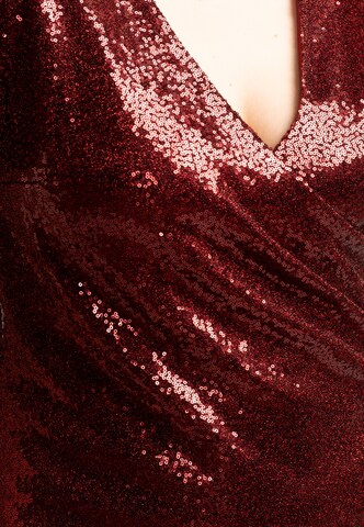 Robe de cocktail 'GLORIA' Karko en rouge