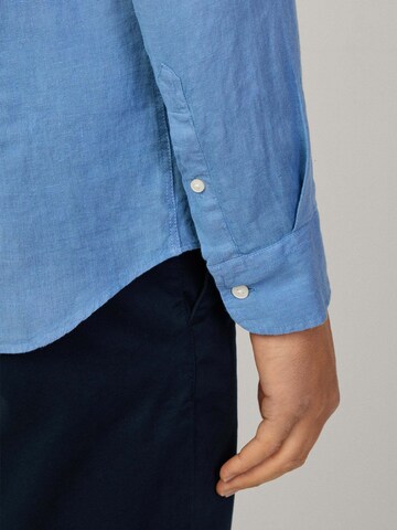 Hackett London Regular Fit Hemd 'Ess' in Blau