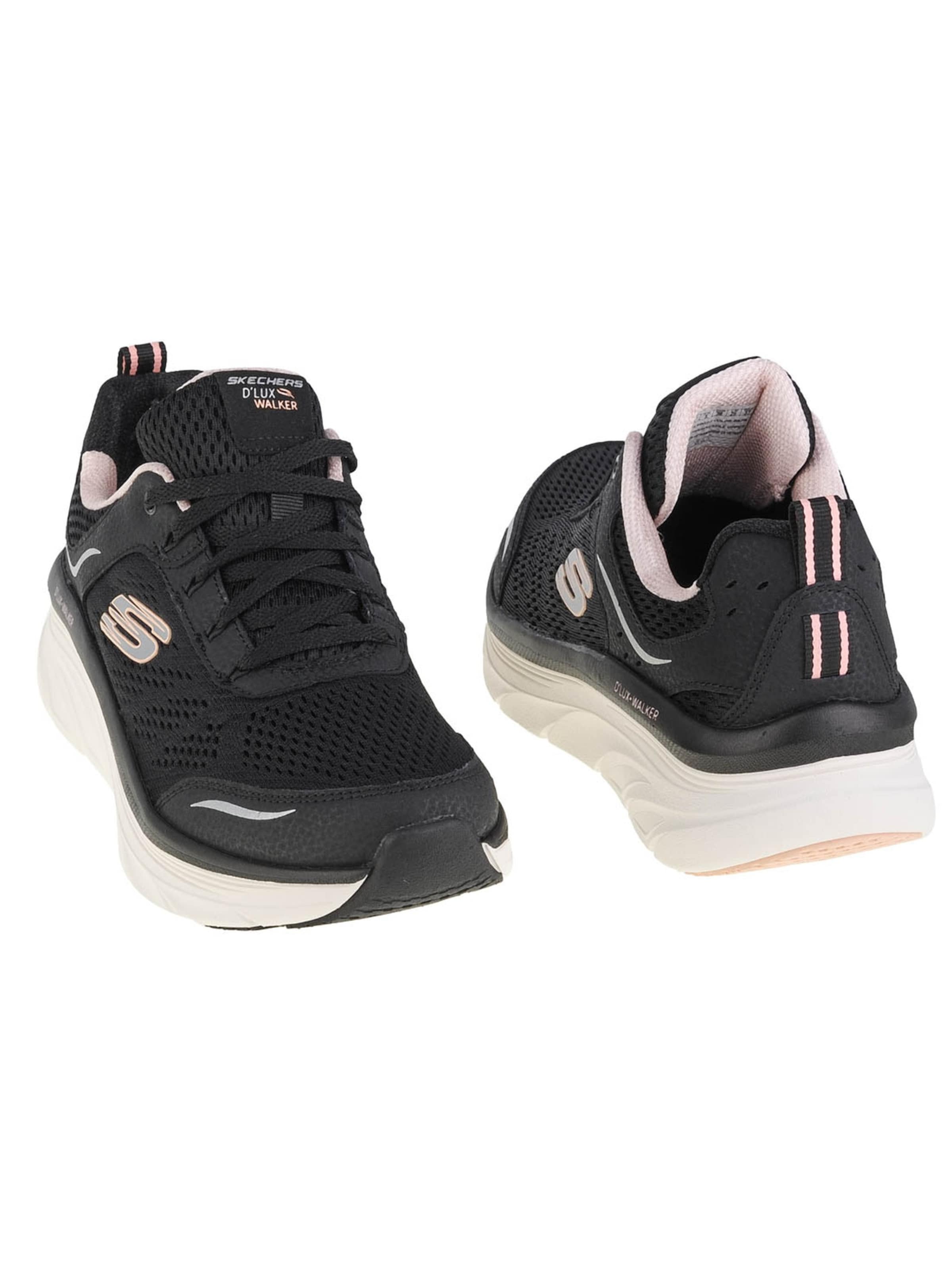 Baskets basses 'Skechers Relaxed Fit: D'Lux Walker - Infinite Motion' SKECHERS en noir