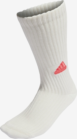 ADIDAS SPORTSWEAR Αθλητικές κάλτσες 'Slouchy Fit' σε λευκό