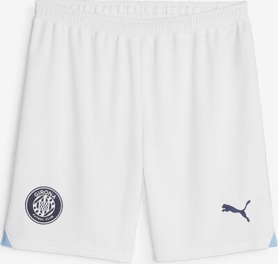 PUMA Sporthose 'Girona' in nachtblau / hellblau / weiß, Produktansicht