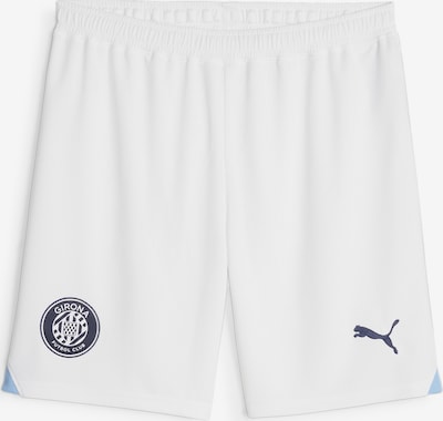 PUMA Sportbroek 'Girona' in de kleur Nachtblauw / Lichtblauw / Wit, Productweergave