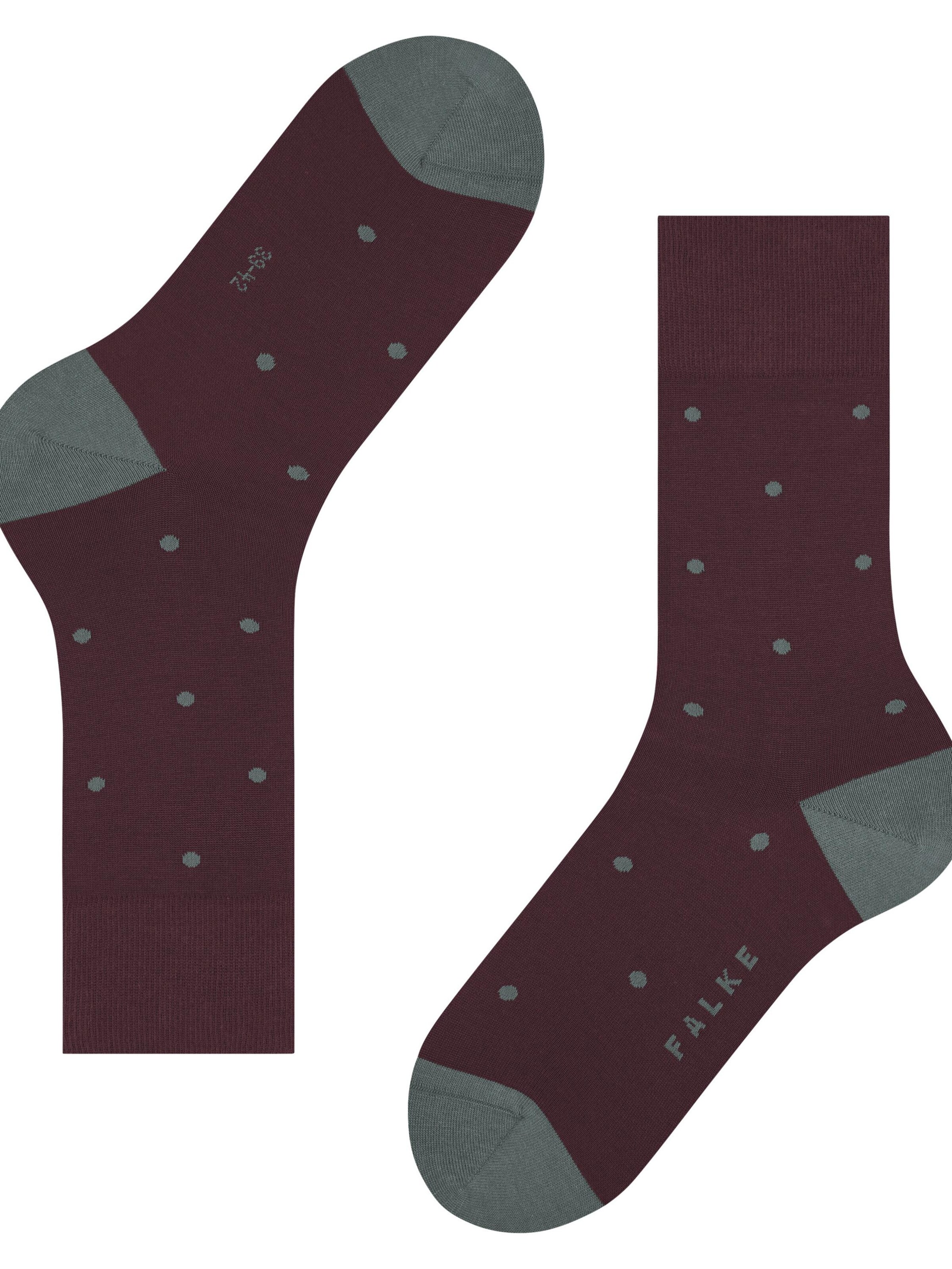 FALKE Socks 'Dot' in Red