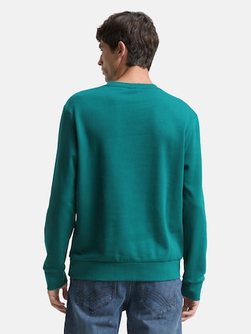 TOM TAILOR Sweatshirt in Grün
