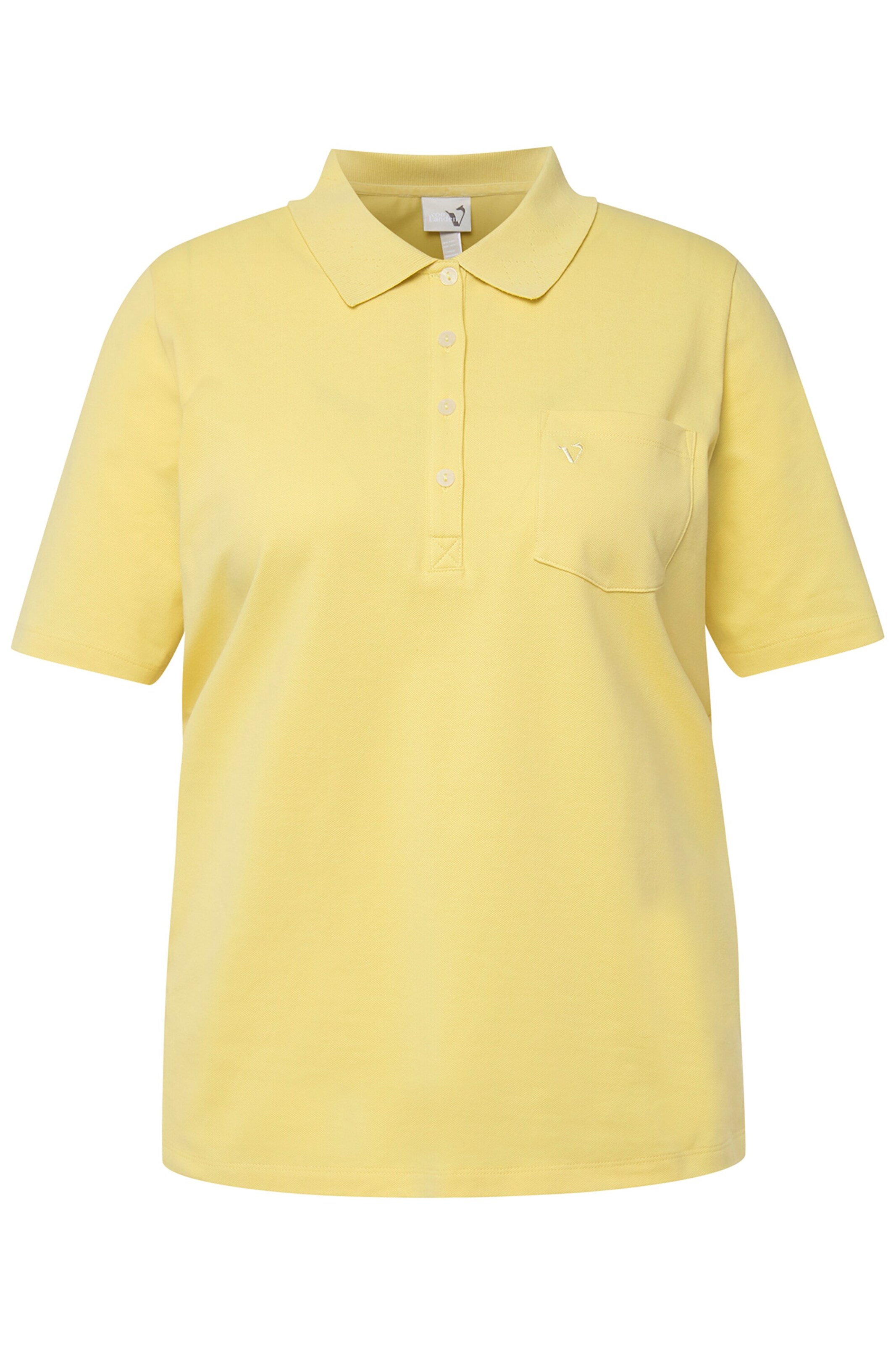 Ulla Popken Shirt in Yellow: front