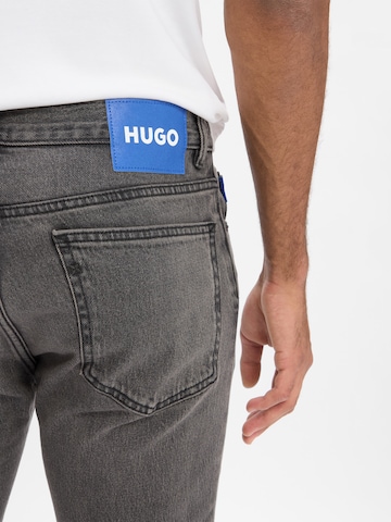 HUGO Slimfit Jeans ' Ash ' in Grau