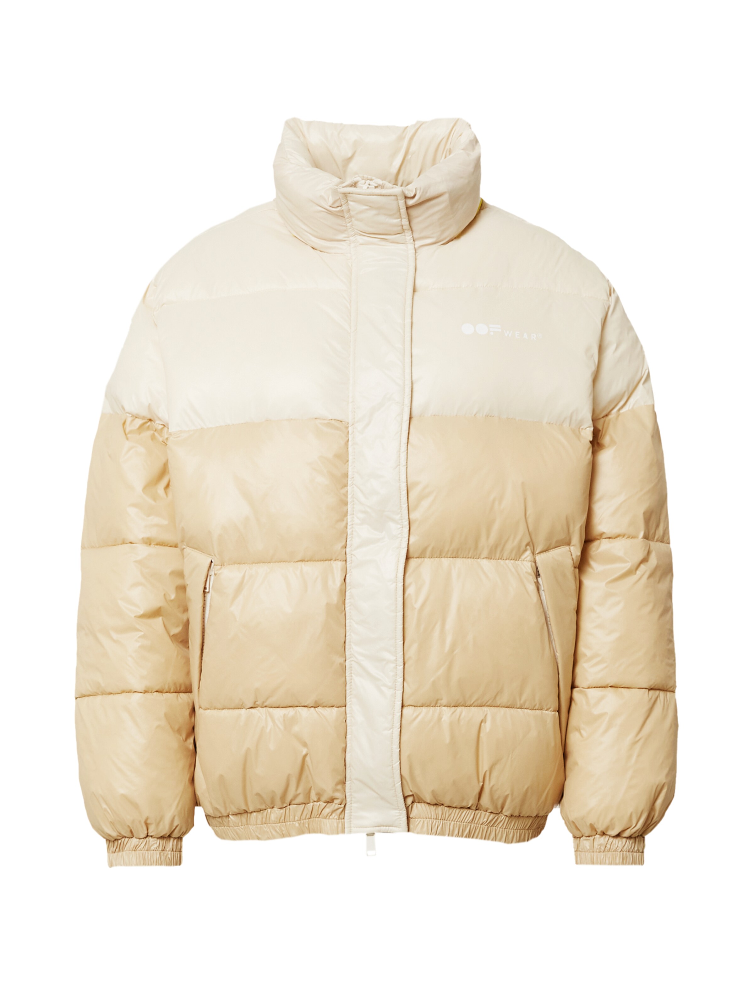 OOF WEAR Winter jacket in Beige: front