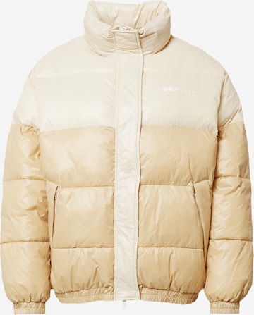 OOF WEAR Winter jacket in Beige: front