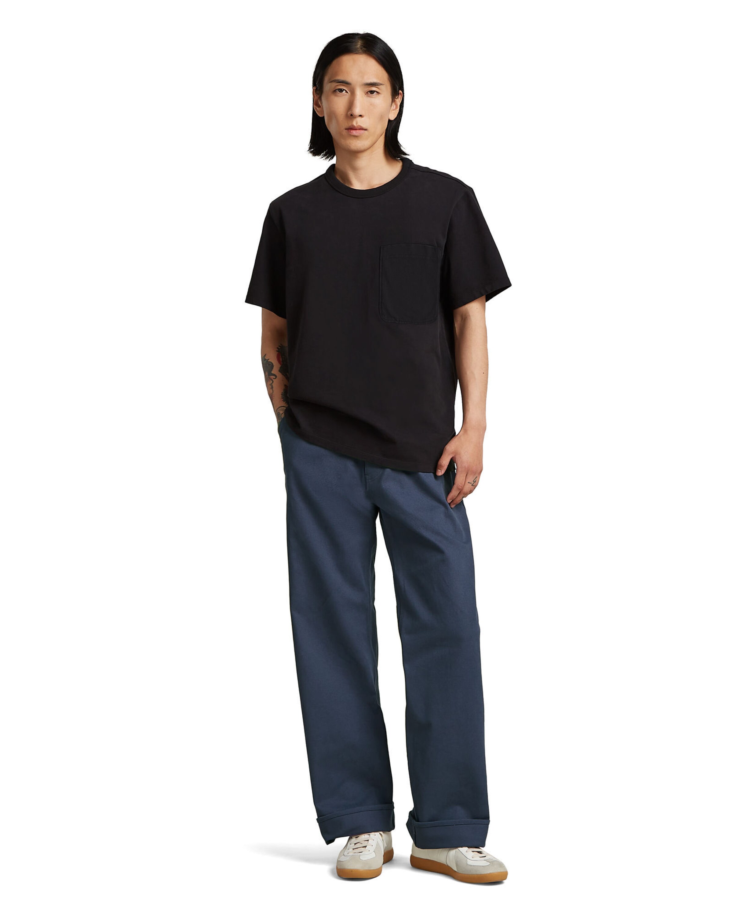 G-STAR Shirt 'MN Nuag' in Black