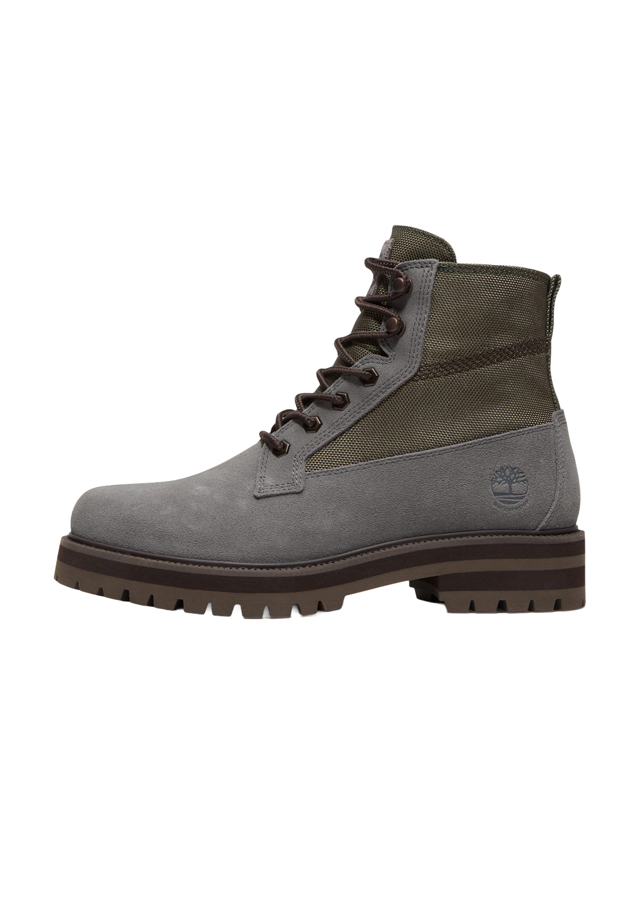 TIMBERLAND Schnürboots in Grau: Vorderseite