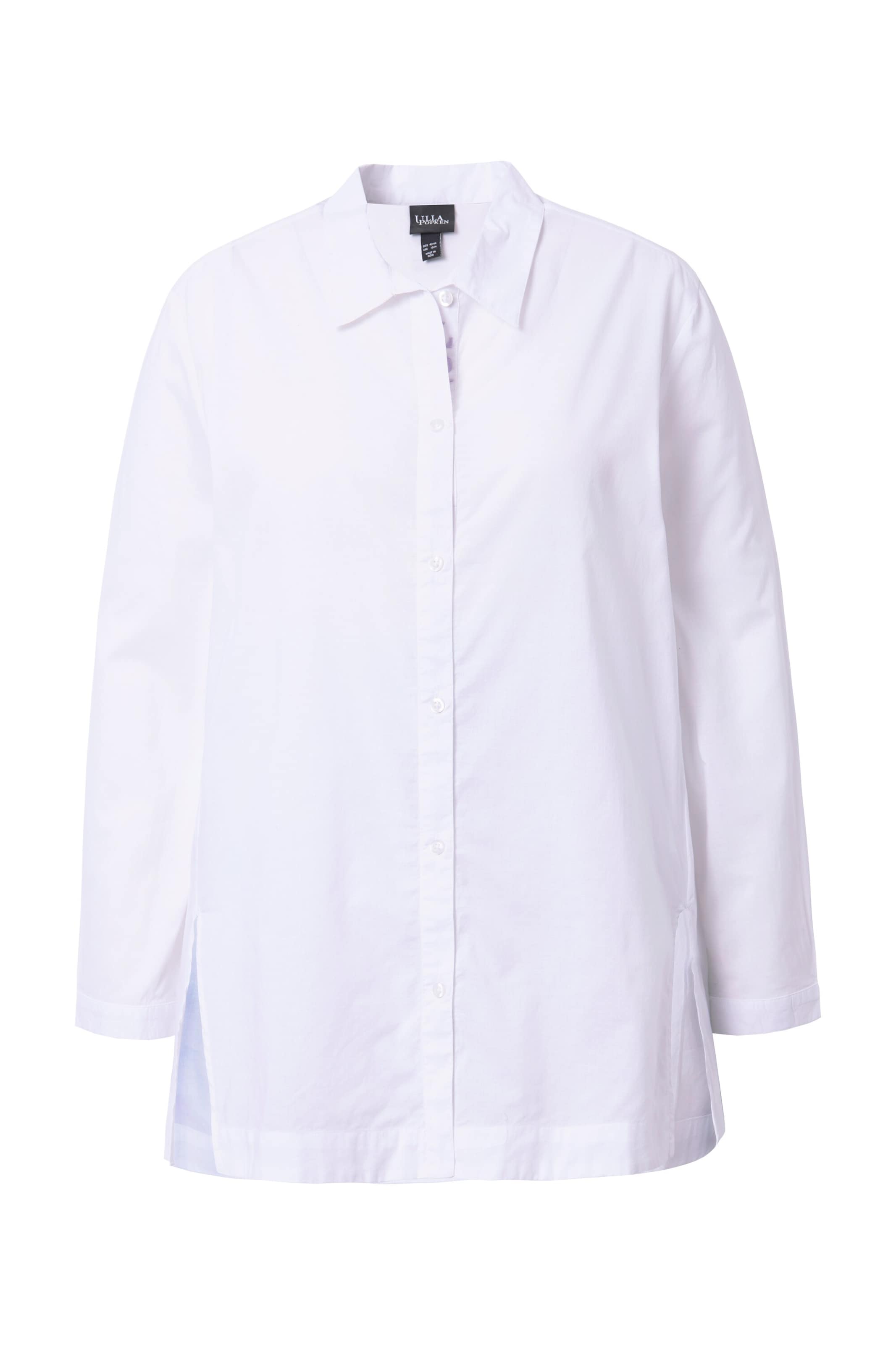 Ulla Popken Blouse in Wit: voorkant