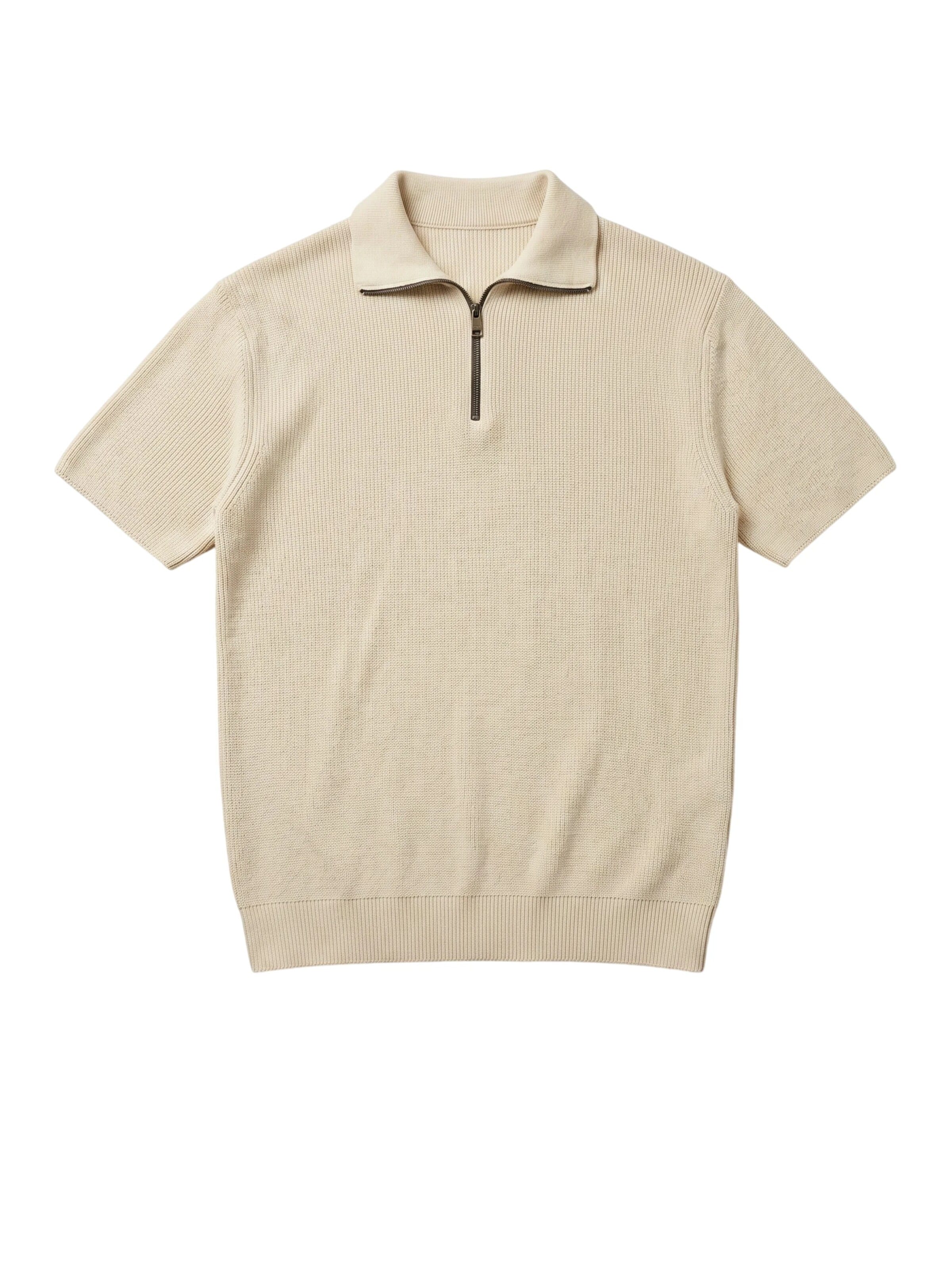 Kleidermafia - Camiseta en beige: frente