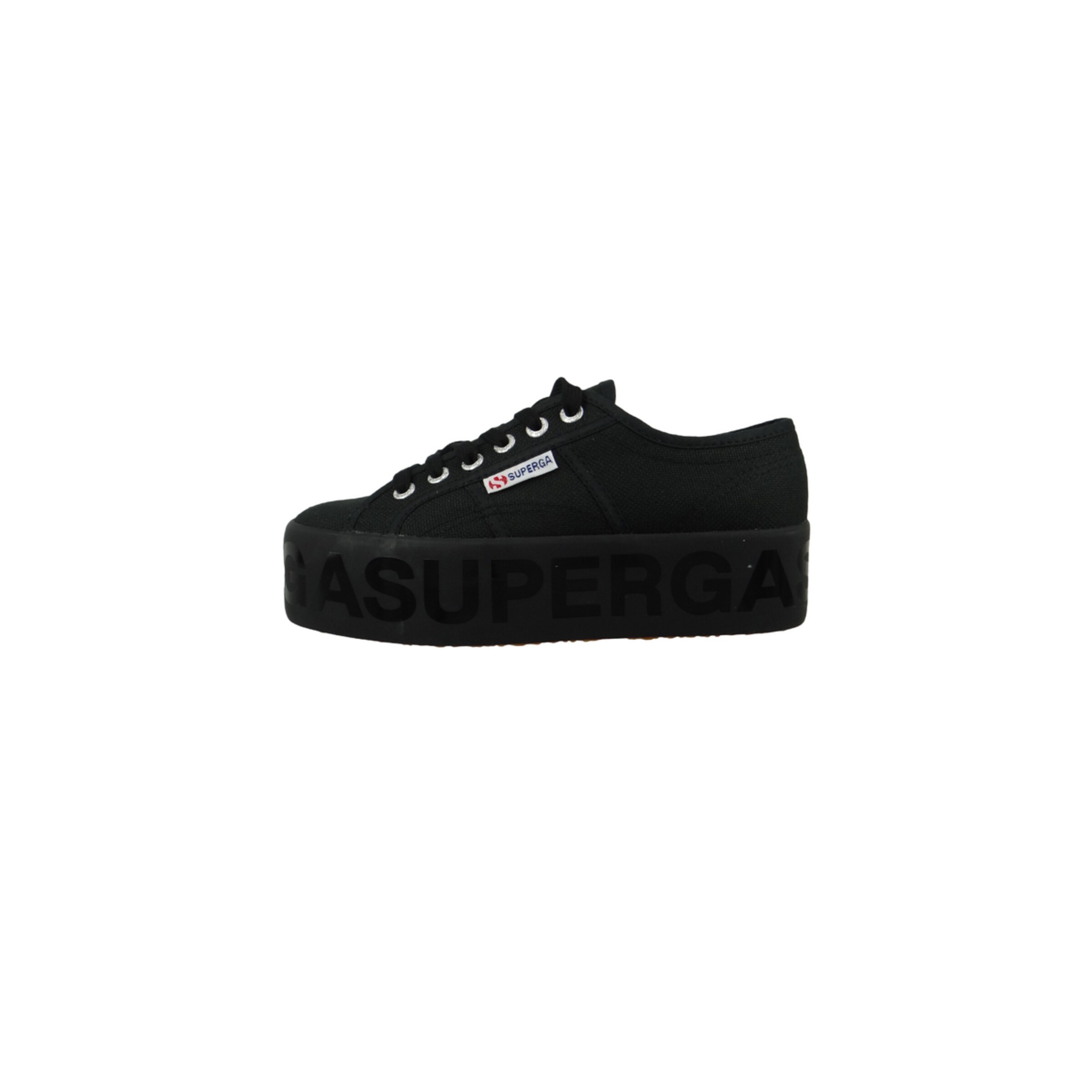 SUPERGA Sneaker in Schwarz