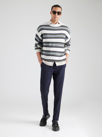 Coupe slim Pantalon chino 'JJIMarco JJConnor' JACK & JONES en bleu