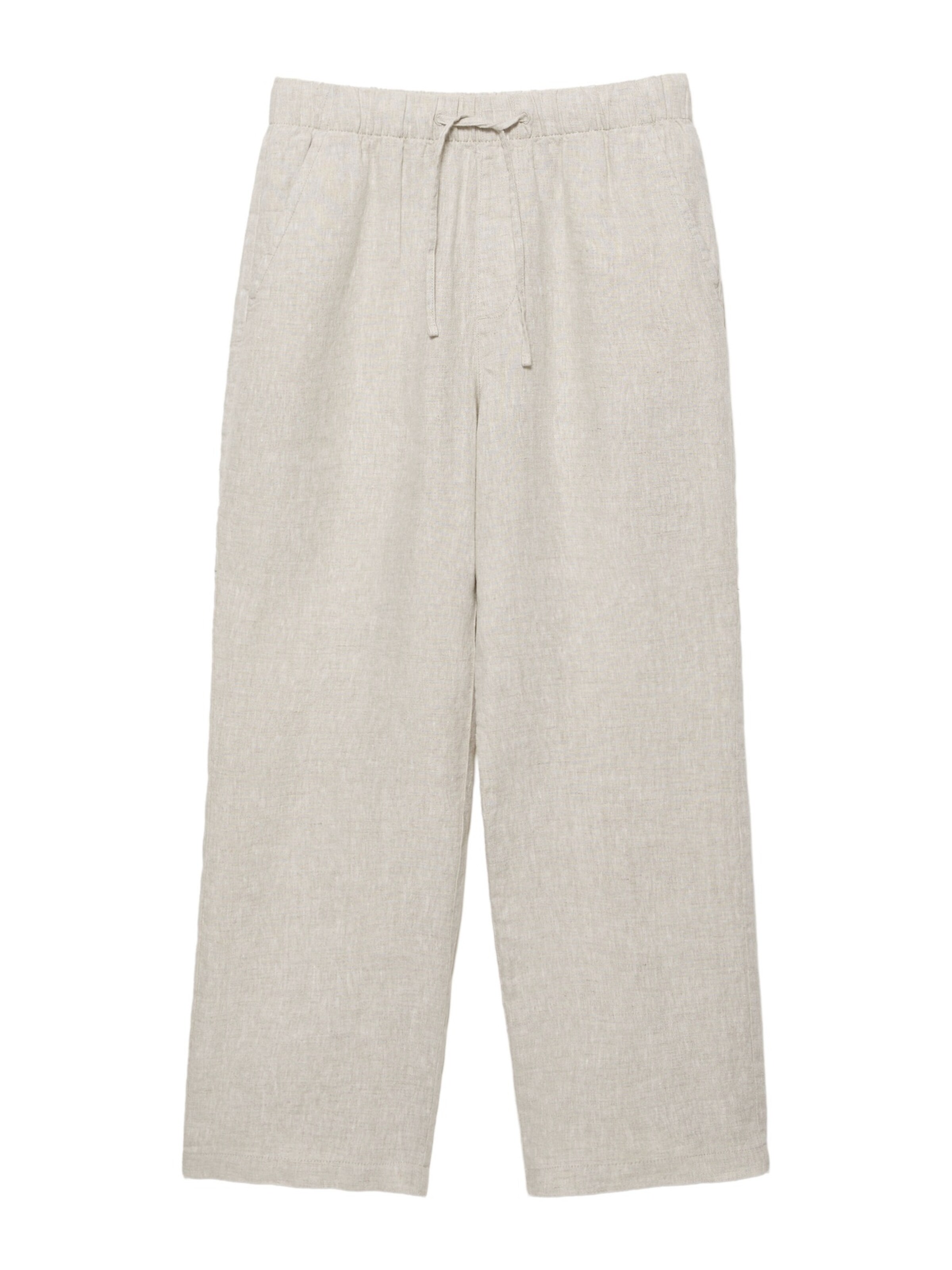 Pull&Bear Baggy Nadrág - bézs: elől