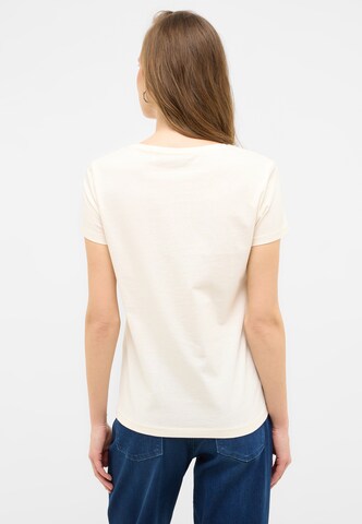 MUSTANG T-Shirt 'Alma' in Weiß