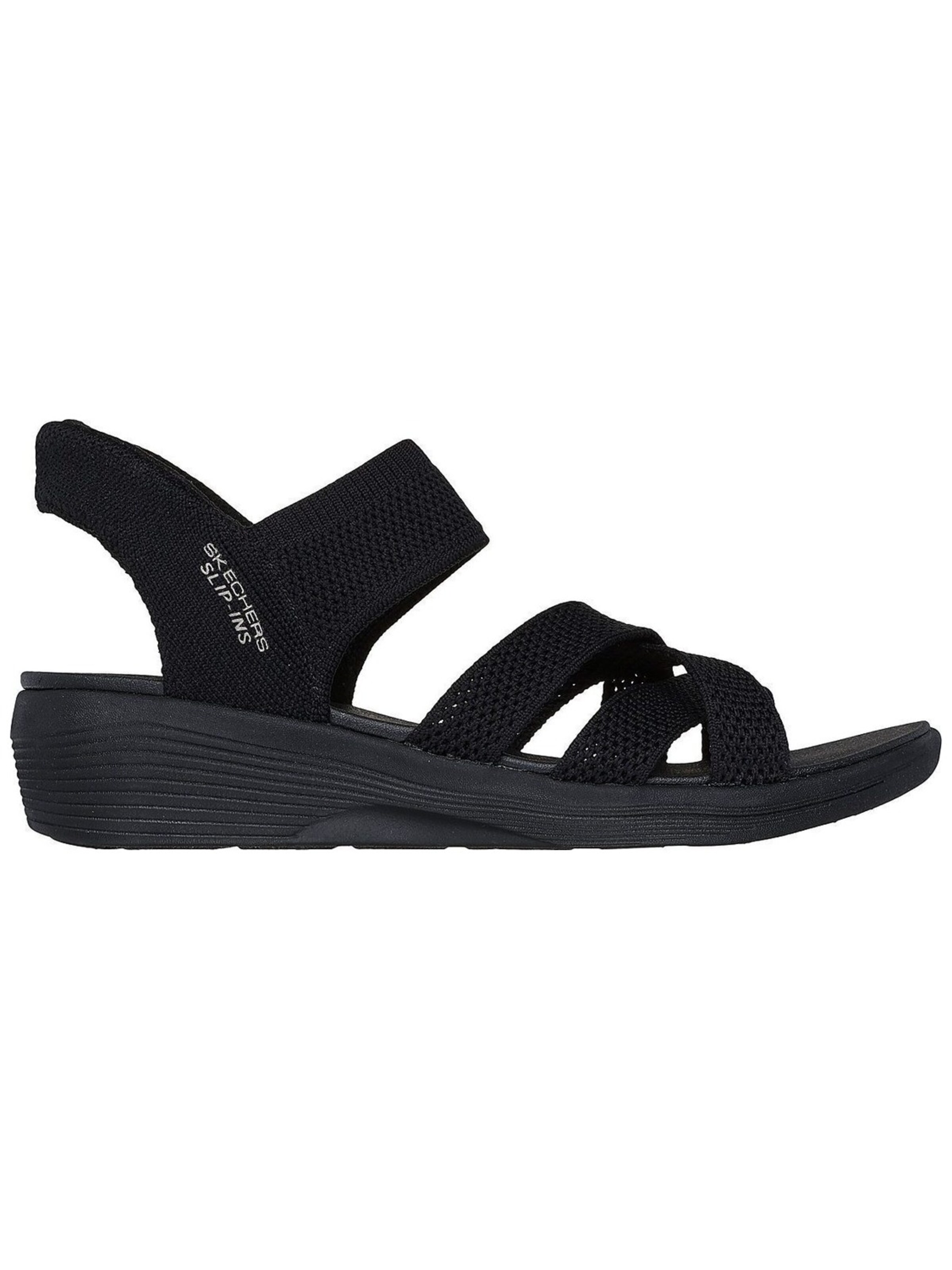 SKECHERS Sandaal in Zwart