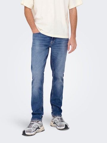 Regular Jean 'ONSLoom' Only & Sons en bleu : devant