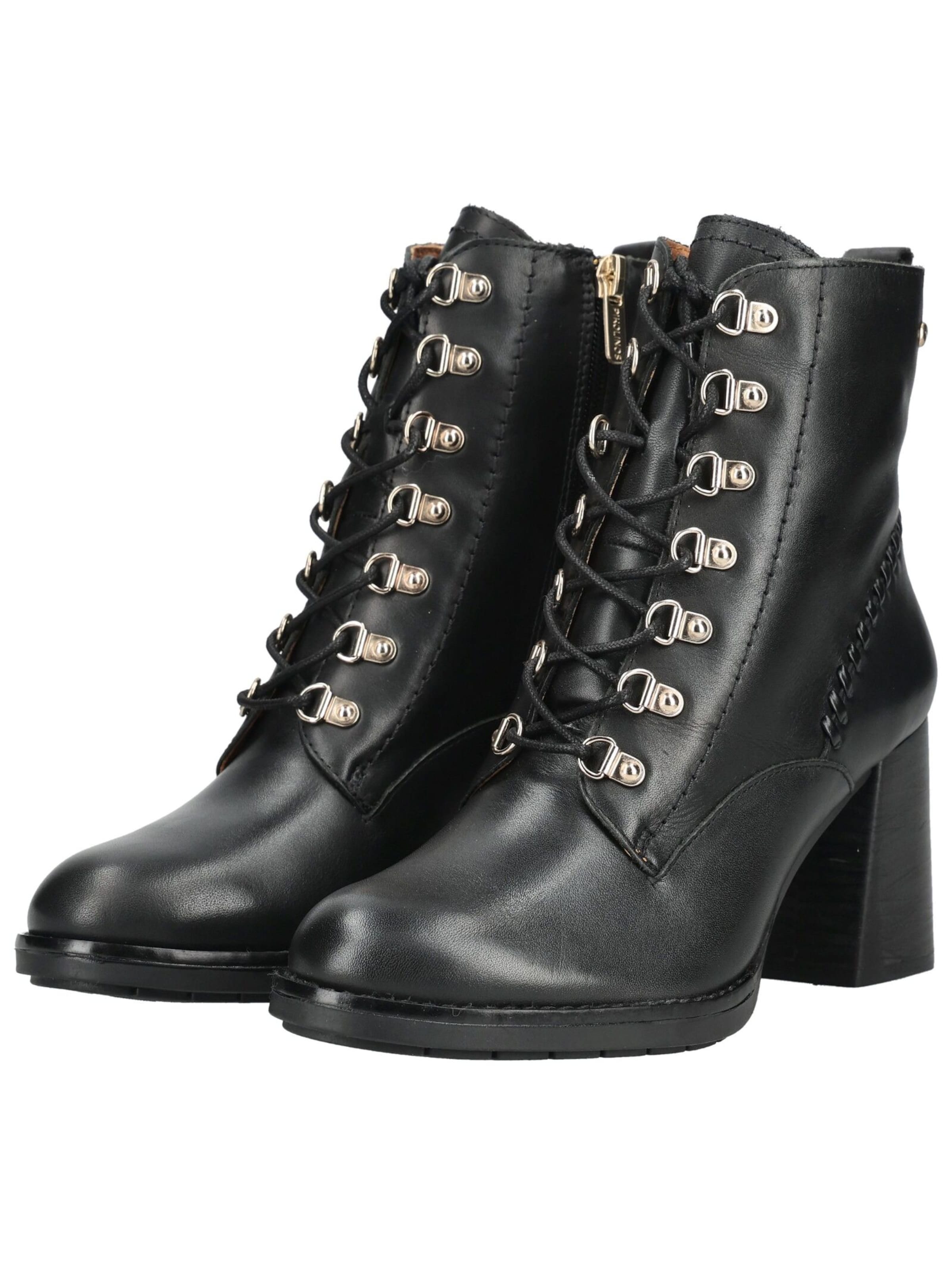 Stivaletto stringato 'Palencia' di PIKOLINOS in nero