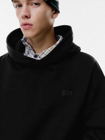 Felpa 'STWD' di Pull&Bear in nero