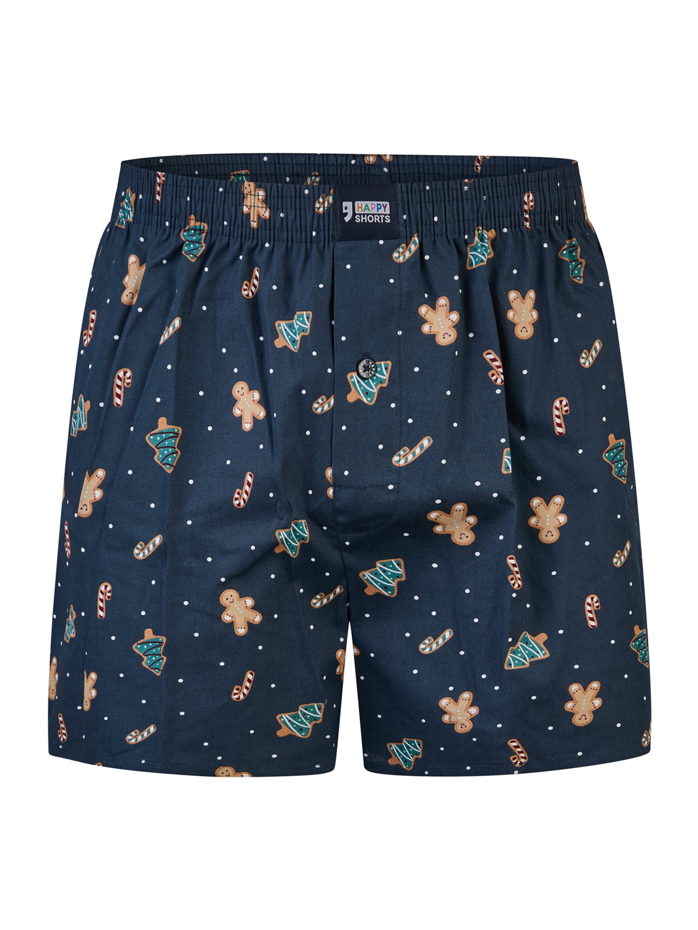 Boxers ' Xmas ' Happy Shorts en bleu