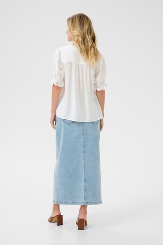 Cream Blouse 'Frammy ' in White